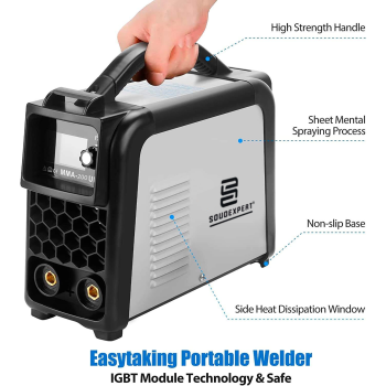 SOUDEXPERT - Equipo de soldadura Inverter MMA+TIG LIFT 200A