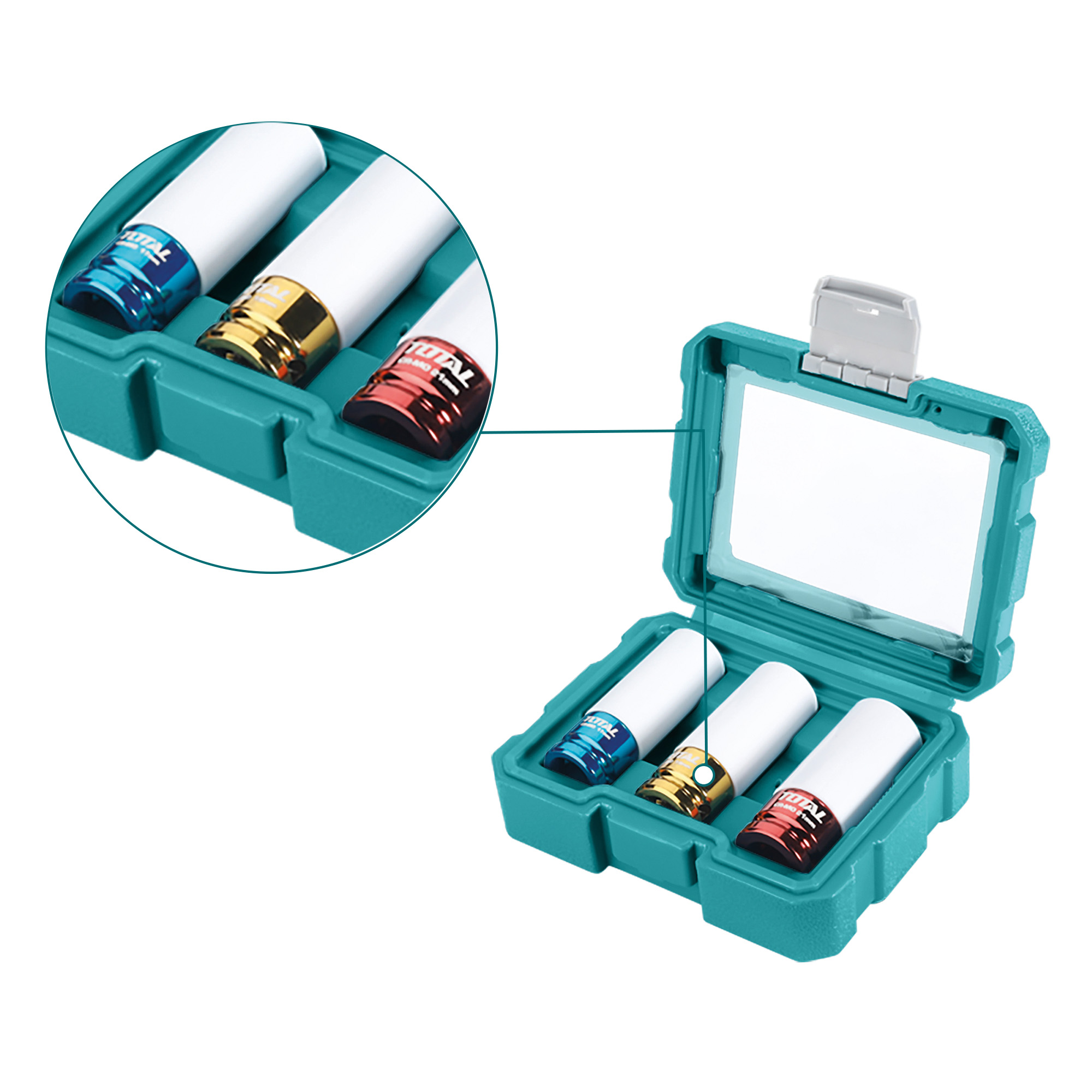 Juego de 3 vasos automotion THMLNS031 | Cromo-molibdeno (Cr-Mo)