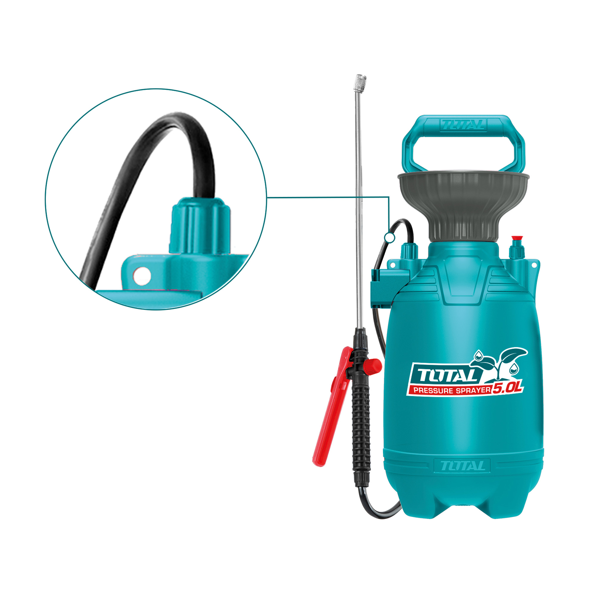 Pulverizador com lança THSPP30 | 5 l