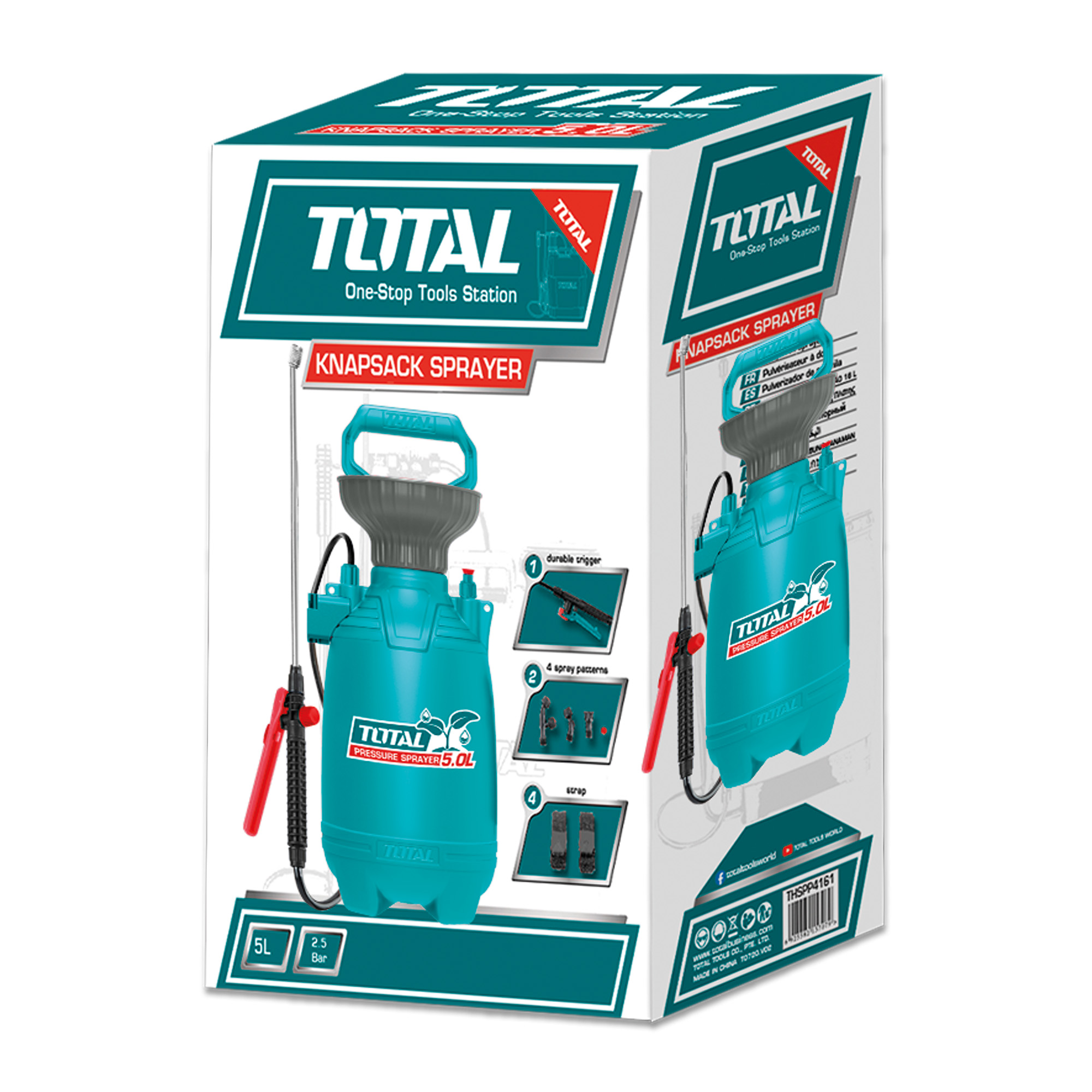 Drucksprüher mit Lanze THSPP30 | 5 l