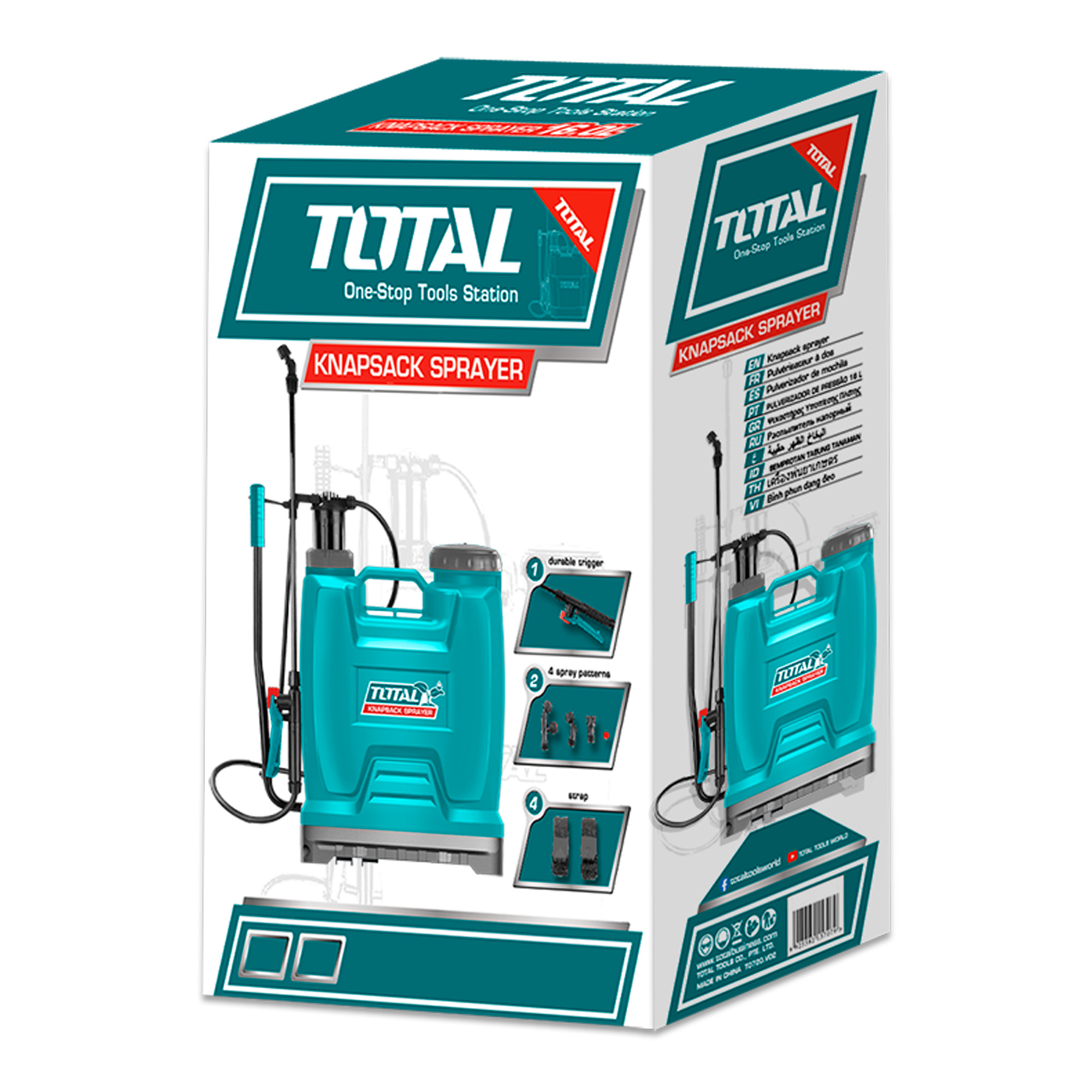 Irroratore dorsale manuale THSPP41602 | 16 l