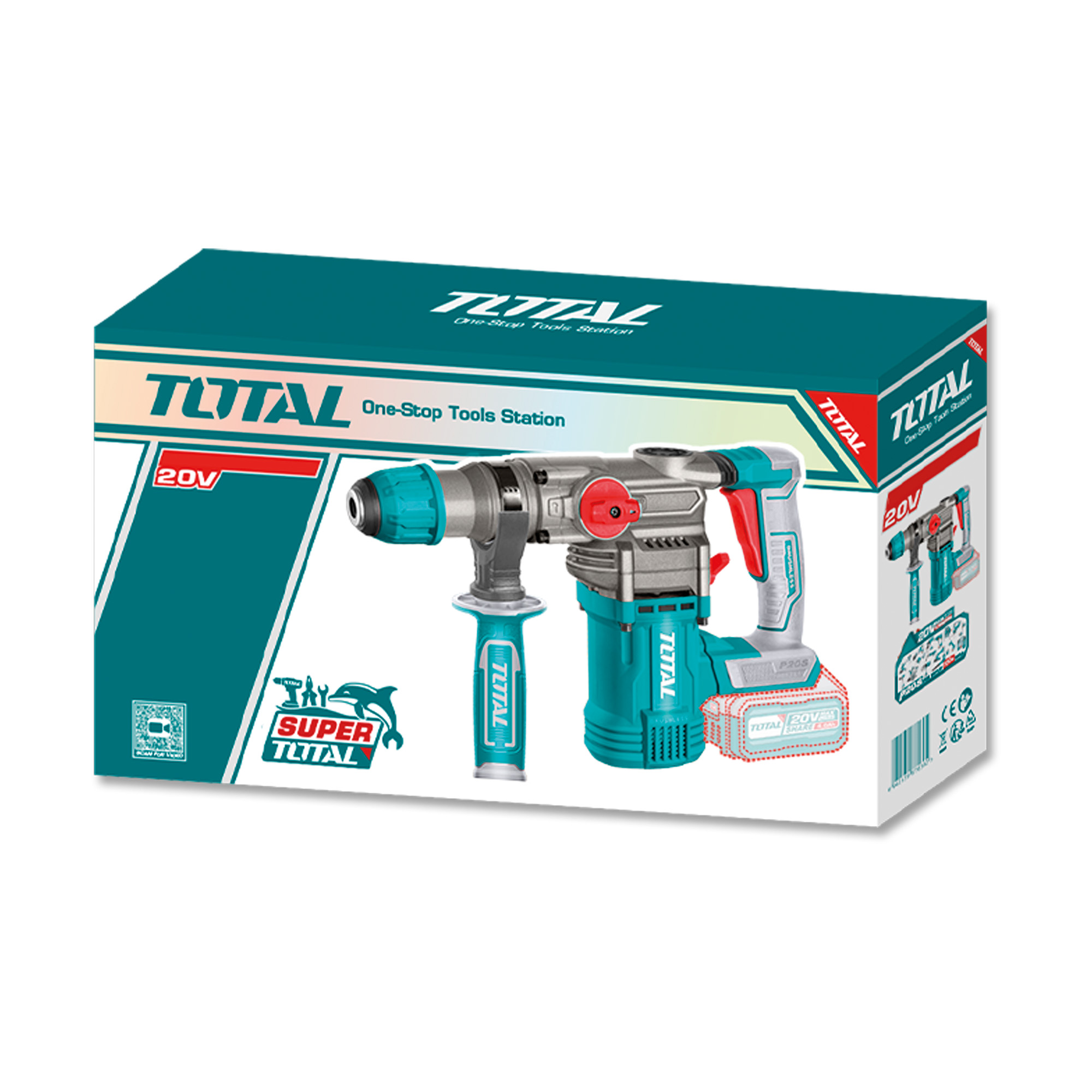 Martillo perforador brushless a batería TRHLI20288 | 20 V