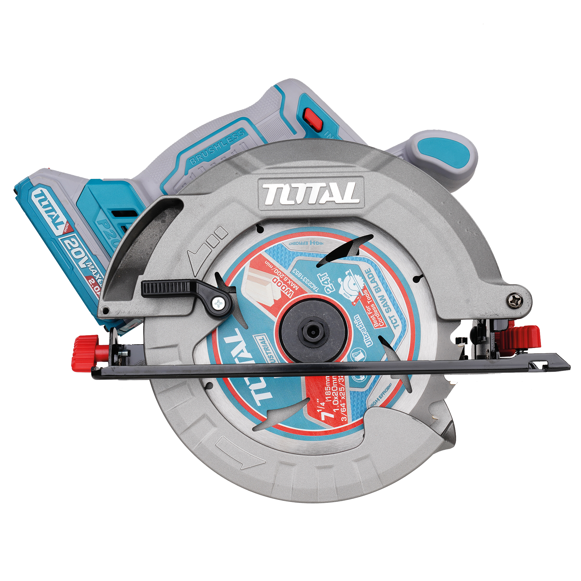 Serra circular brushless a bateria TSLI1851 | 20 V