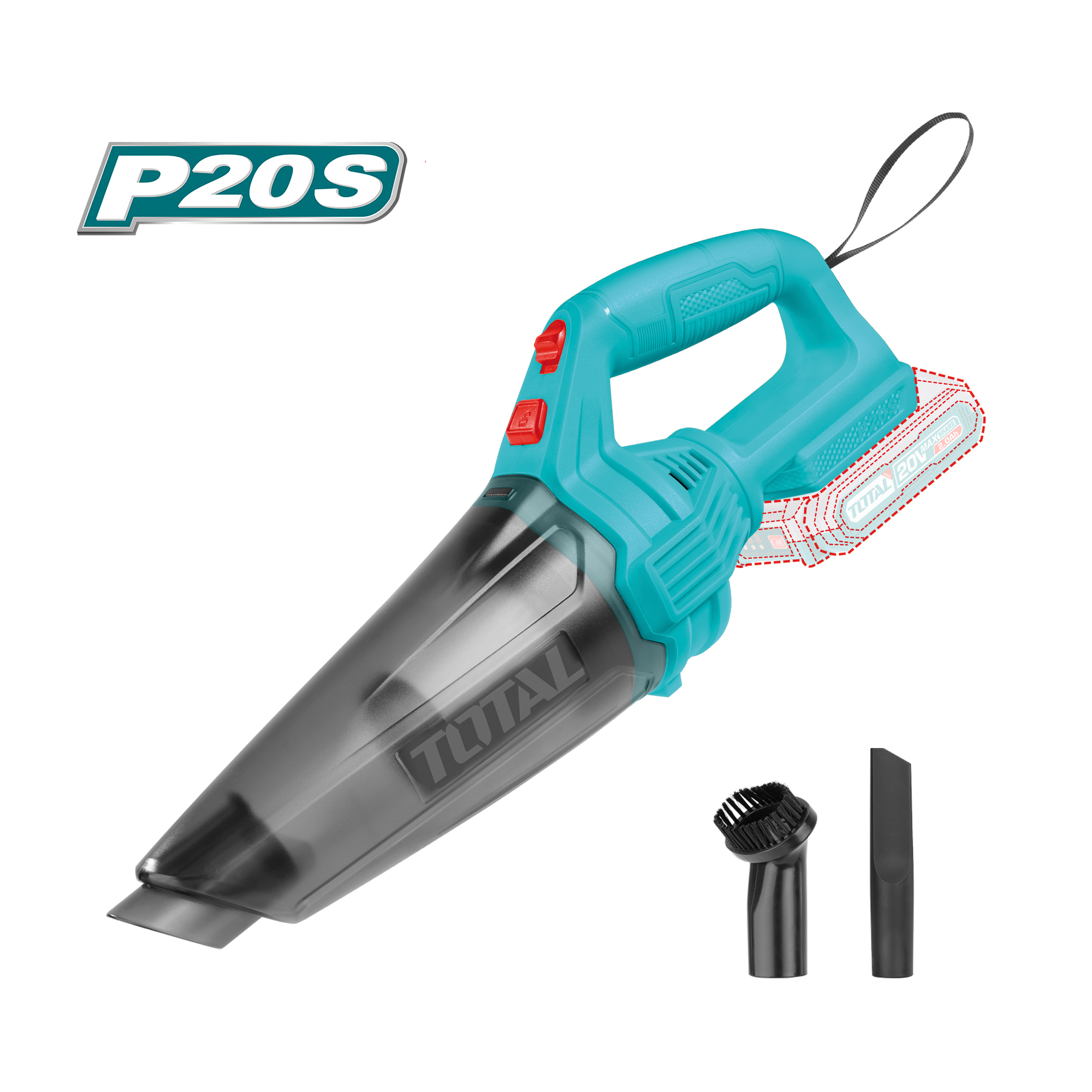 Aspiratore a batteria TVLI201261 | 20 V