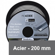 Spule Durchmesser 200 mm für STAHL-Schweißen