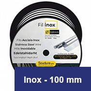 Bobina diámetro 100 mm para soldadura INOX