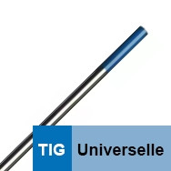 Elettrodo al tungsteno per saldatura TIG per tutti i metalli