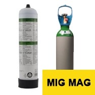 MIG-MAG-Schweißgasflasche