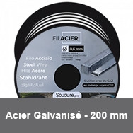 Spule Durchmesser 200 mm für Schweißen von verzinktem Stahl