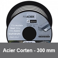 Corten-Stahldrahtspule -300 mm